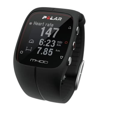 Polar M400 HR urheilukello sykevyöllä (musta)