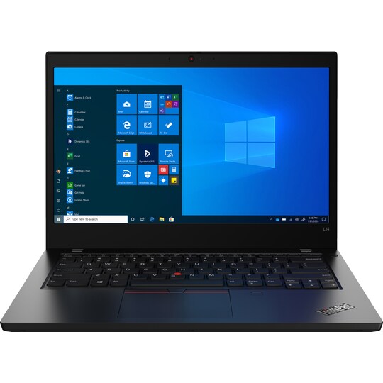 Lenovo ThinkPad L14 Gen2 14" kannettava i5/8/256 GB (musta)