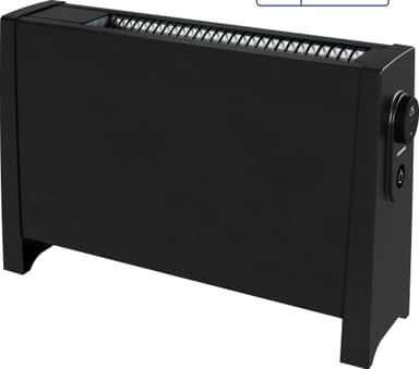 Adax Vilje lattialämmitin VG1120WTB (musta)