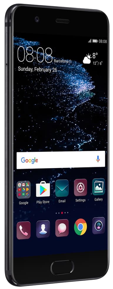 Huawei P10 Plus älypuhelin (musta)