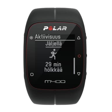 Polar M400 HR urheilukello sykevyöllä (musta)