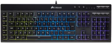 Corsair K55 RGB pelinäppäimistö (musta)