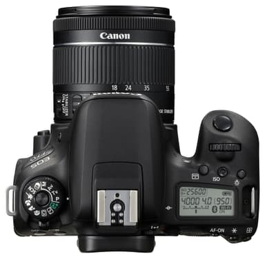 Canon EOS 77D järjestelmäkamera + 18-55mm IS STM obj.