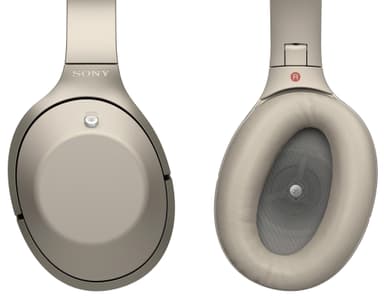 Sony MDR-1000X around-ear kuulokkeet (beige)