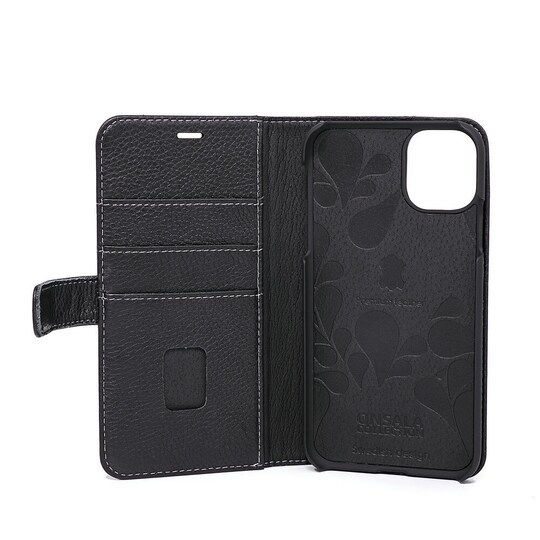 Gear Onsala Apple iPhone 11 lompakkokotelo (musta)
