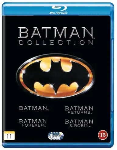 Batman Collection 1-4 (Blu-ray)