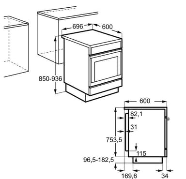 Electrolux liesi EKC7051BOW