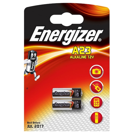 Energizer A23/E23A Alkaline paristot 2-pakkaus