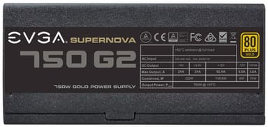 EVGA Supernova G2 750W virtalähde
