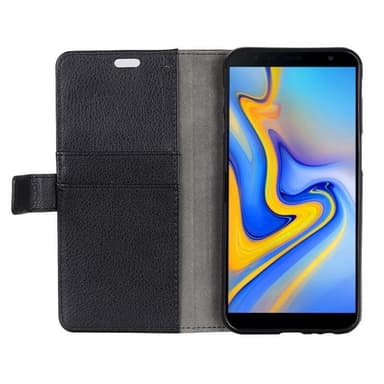Lompakkokotelo 2-kortti Samsung Galaxy J6 Plus (SM-J610F)  - musta