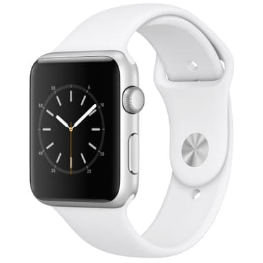 Apple Watch Series 1 42 mm (hopea/valkoinen)