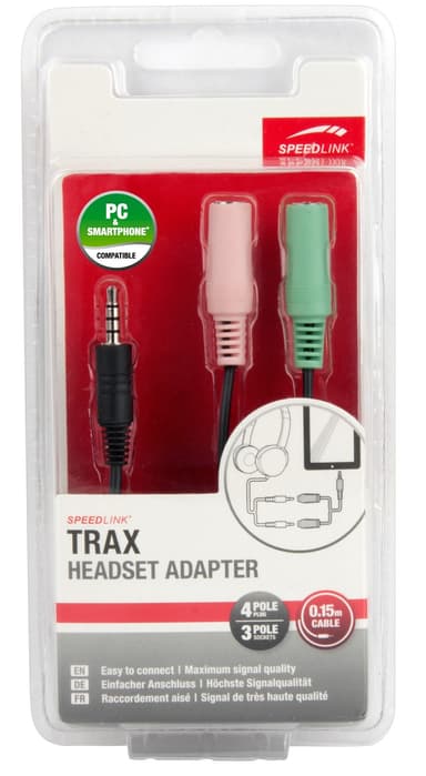 Speedlink Trax kuulokeadapteri
