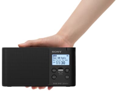 Sony kannettava radio XDR-S41D (musta)