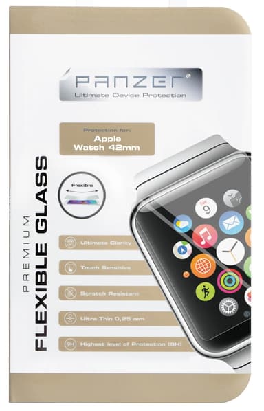 Panzer Flexible Glass Apple Watch 42 mm näytönsuoja