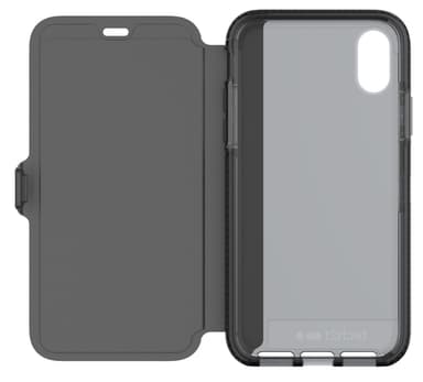 Tech21 Evo iPhone X lompakkokotelo (musta)