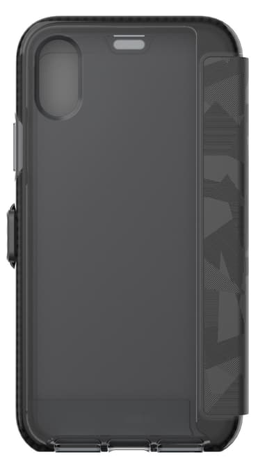 Tech21 Evo iPhone X lompakkokotelo (musta)