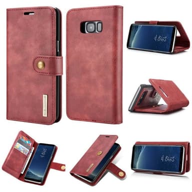 Lompakkokotelo DG-Ming 2i1 Samsung Galaxy S8 Plus (SM-G955F)  - punain