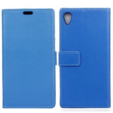 Lompakkokotelo 2-kortti Sony Xperia XA1 (G3121)  - sininen