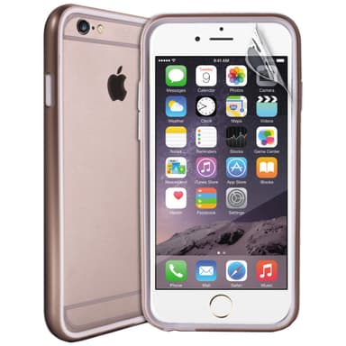 Puro Metallic suojakuori iPhone 6/6S (kulta)