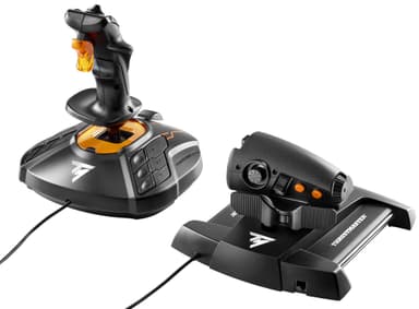 Thrustmaster T.16000M FCS HOTAS ohjain ja polkimet