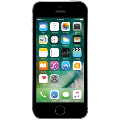 iPhone SE 128 GB (tähtiharmaa)