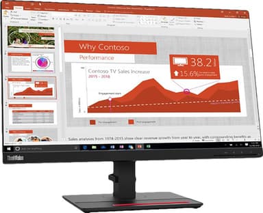 Lenovo ThinkVision T24i-2L 23,8" näyttö (musta)