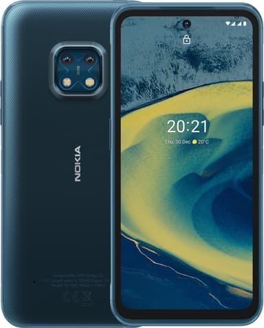 Nokia XR20 – 5G älypuhelin 6/128GB (sininen)