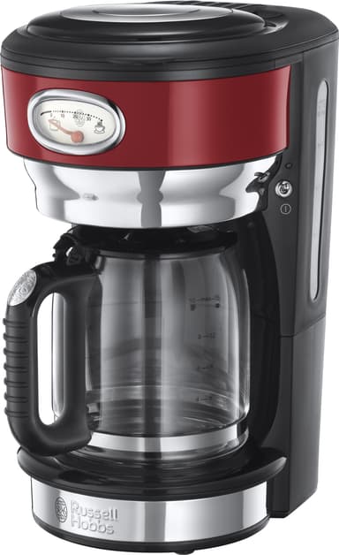 Russell Hobbs Retro kahvinkeitin (punainen)