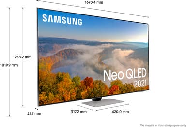 Samsung 75" QN85A 4K Neo QLED älytelevisio (2021)