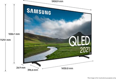 Samsung 85" Q60A 4K QLED älytelevisio (2021)