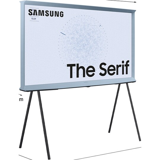 SAMSUNG 43   The Serif LS01TB 4K QLED älytelevisio (2020)