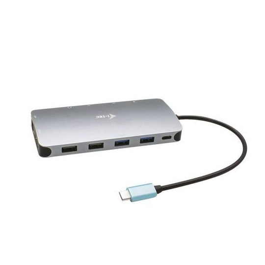 i-tec Metal C31NANODOCKPROPD, Kaapeli, USB 3.2 Gen 1 (3.1 Gen 1) Type-C, 100 W, 3,5 mm, 10,100,1000 Mbit / s, Hopea