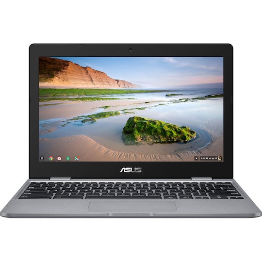 Asus Chromebook C423, 14" Full HD kannettava (hopea/musta)