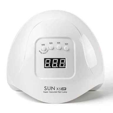 UV / LED-kynsilamppu liiketunnistimella (365 nm + 405 nm)