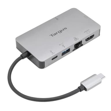 Targus DOCK419, Langallinen, USB 3.2 Gen 1 (3.1 Gen 1) Type-C, 100 W, 10,100,1000 Mbit/s, 10BASE-T,100BASE-TX,1000BASE-T, IEEE 802.3,IEEE 802.3ab,IEEE 802.3u
