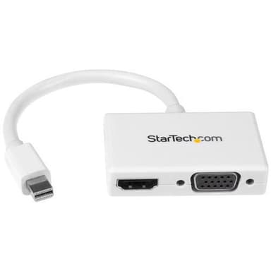 StarTech.com MDP2HDVGAW, 0,15 m, 1920 x 1200 pikseliä, 1080p, Valkoinen, Passiivinen videomuunnin, CE, FCC, REACH