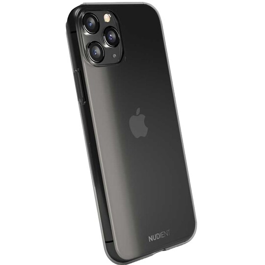 Nudient iPhone 11 Pro Max suojakuori (musta läpikuultava)