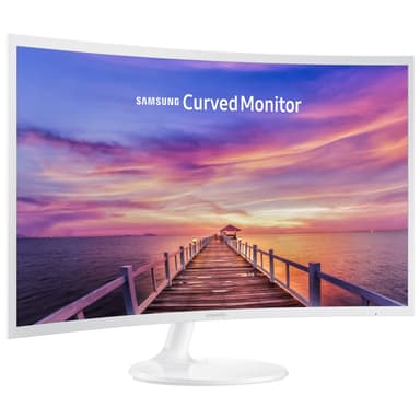Samsung C32F391 32" kaareva näyttö (valkoinen)