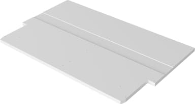 Epoq liitäntälevy laatikoille 100 cm (valkoinen)