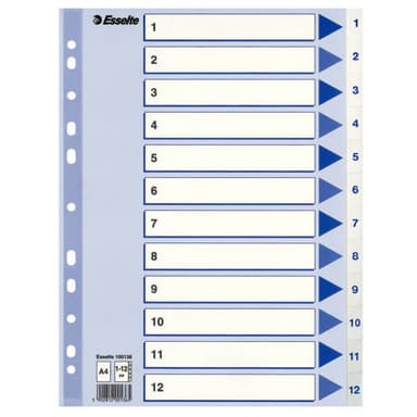 ESSELTE Register Non-Stop A4/1-12