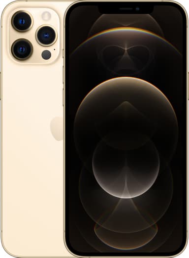iPhone 12 Pro Max - 5G älypuhelin 128 GB (kulta)
