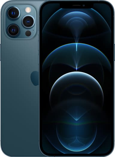 iPhone 12 Pro Max - 5G älypuhelin 128 GB (sininen)