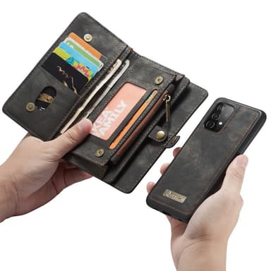 Samsung Galaxy A52 CASEME Irrotettava 2-in-1 kotelo - Harmaa