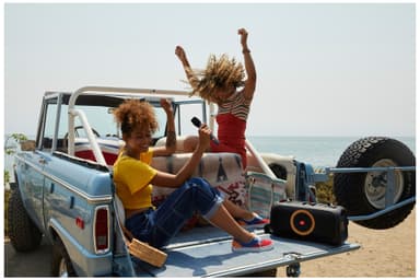 JBL PartyBox On-The-Go kannettava kaiutin (musta)