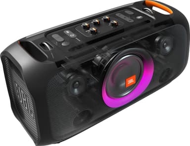 JBL PartyBox On-The-Go kannettava kaiutin (musta)