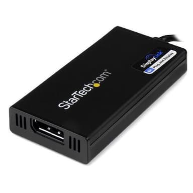 StarTech.com USB32DP4K, 3.2 Gen 1 (3.1 Gen 1), USB A-tyyppi, DisplayPort-lähtö, 3840 x 2160 piksel