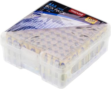 Maxell Box Pack, LR03 / AAA-paristot, alkaliparistot, 1,5 V, 100 kpl