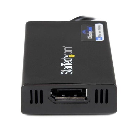 StarTech.com USB32DP4K, 3.2 Gen 1 (3.1 Gen 1), USB A-tyyppi, DisplayPort-lähtö, 3840 x 2160 piksel