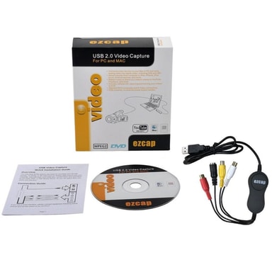 Videokaappaus VHSDVDdigitaalinen videomuunnin Windowsille ja Mac OS