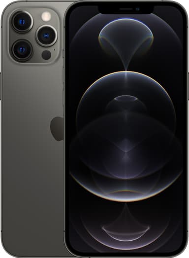 iPhone 12 Pro Max - 5G älypuhelin 256 GB (grafiitti)